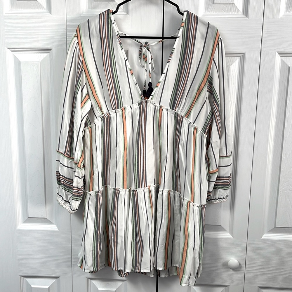 Cute beach coverup with low back